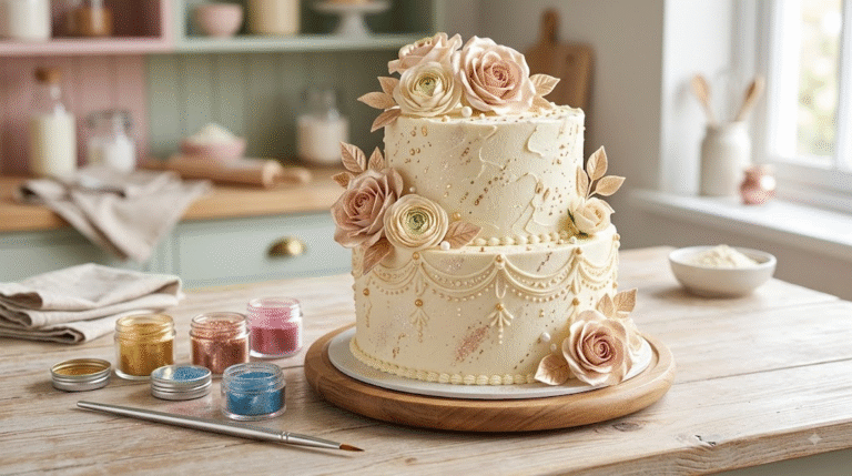 The Complete Guide to Luster Dust, Edible Glitter, and Cake Decoration